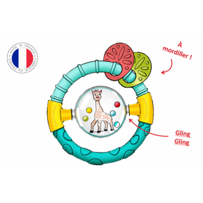 Hochet souple sophie la girafe