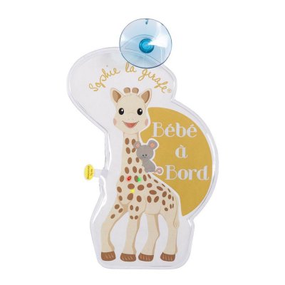 VULLI Signalétique bébé flash bébé à bord sophie la girafe