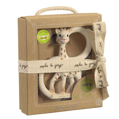 Anneau de dentition so pure sophie la girafe version souple