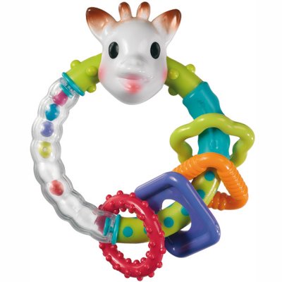 VULLI Hochet multi-texturé sophie la girafe