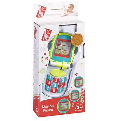 Jouet d'éveil musical'phone sophie la girafe