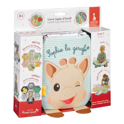 Livre tapis d'éveil sophie la girafe