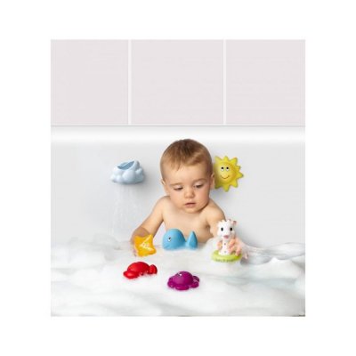 Jouet de bain 7 aspergeurs le monde marin