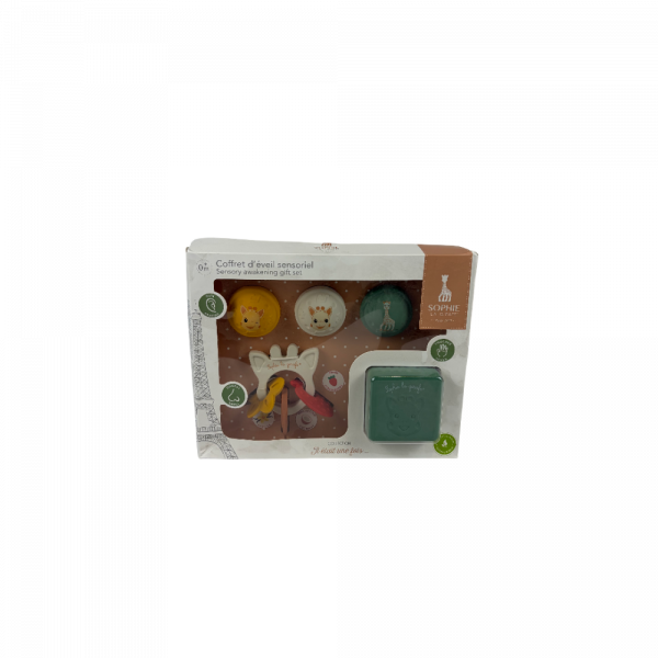 Les imparfaits - coffret d'éveil des 5 sens coffret éveil des 5 sens (cube + anneau de dentition + balles musicales) Vulli