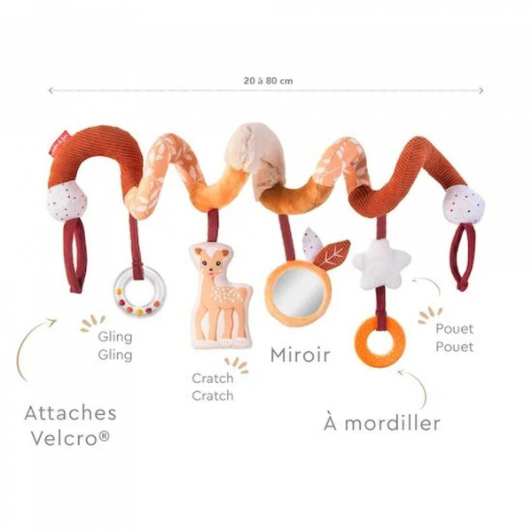 Boulier spirale fanfan le faon Vulli