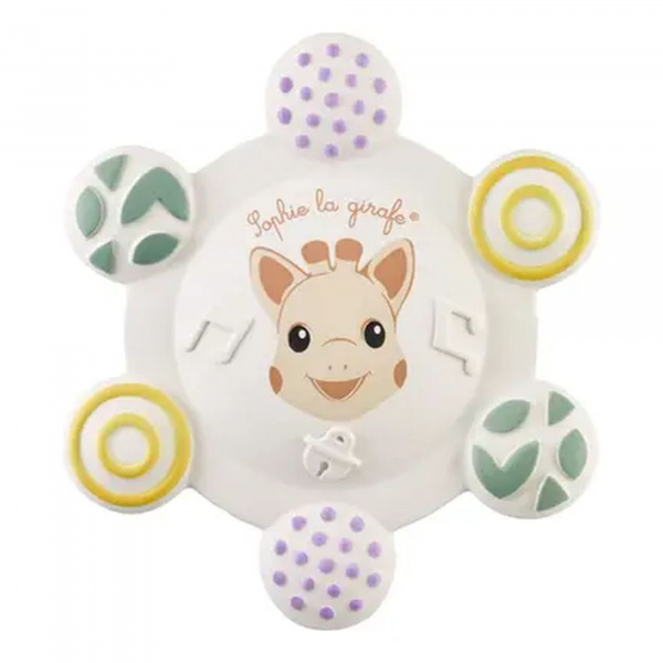 Anneau de dentition sonore (à base de caoutchouc naturel) Vulli