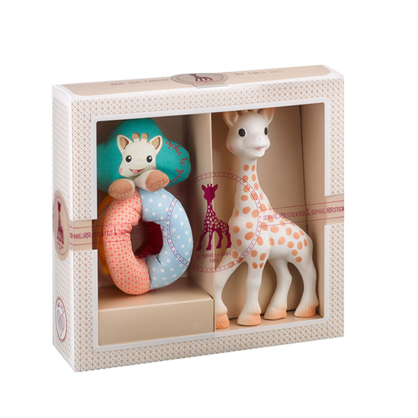 Coffret naissance petit modèle sophie la girafe Vulli