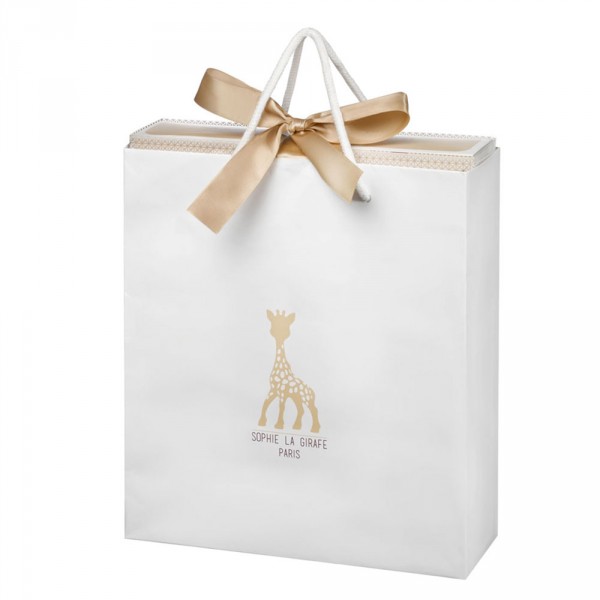 Coffret naissance prêt à offrir sophie la girafe et hochet coeur Vulli