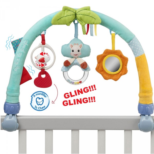 Arche d'activités multi-supports sophie la girafe Vulli