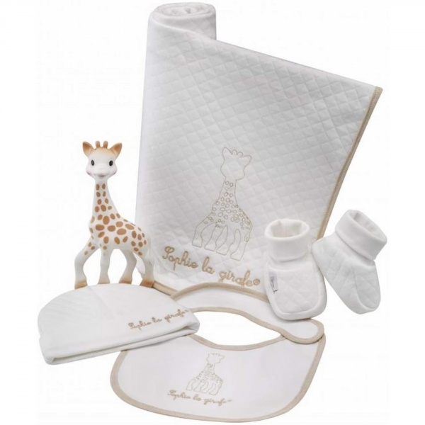 Mon trousseau de naissance so'pure sophie la girafe Vulli