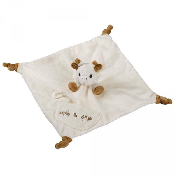 Doudou sophie la girafe avec attache sucette Vulli
