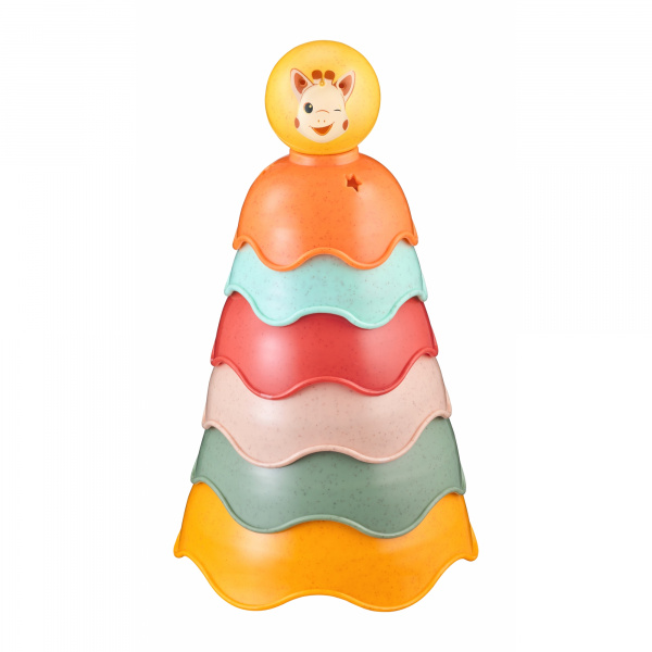 Jouet d'évéil bébé empilable sophie la girafe Vulli