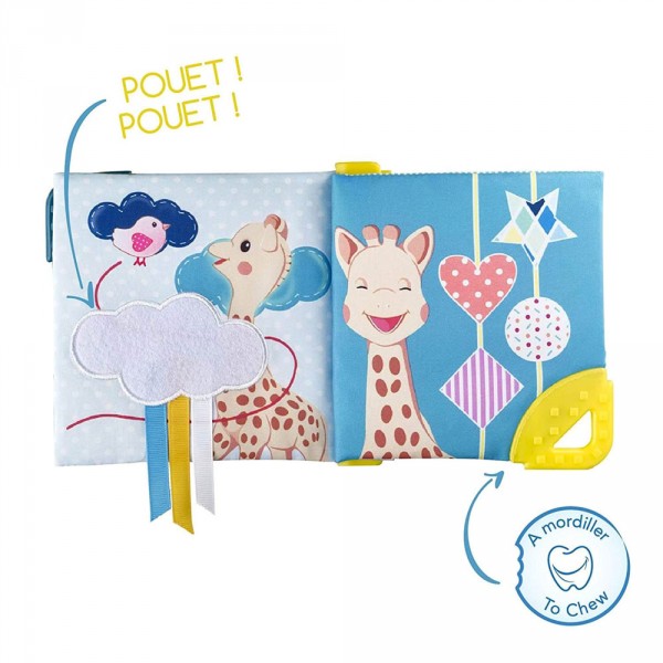 Livre d'éveil bébé sophie la girafe Vulli