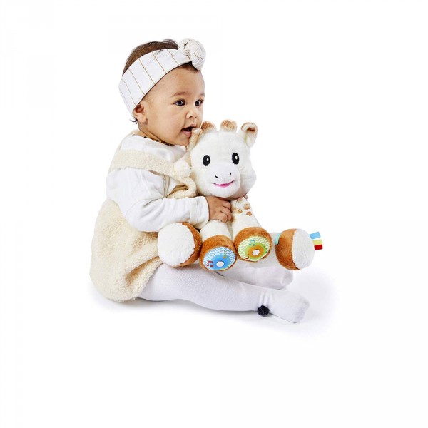 Jouet d'éveil bébé peluche touch & music sophie la girafe Vulli