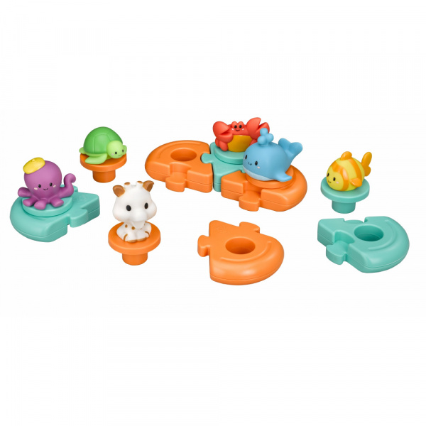 Jouet de bain puzzle sophie la girafe Vulli