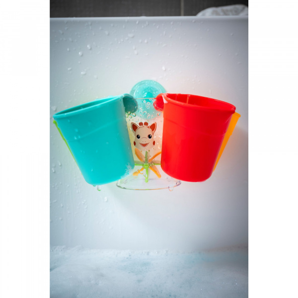 Jouet de bain gobelet rigol'eau sophie la girafe Vulli