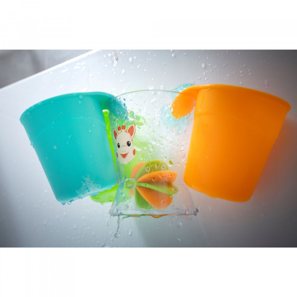 Jouet de bain gobelet rigol'eau sophie la girafe Vulli