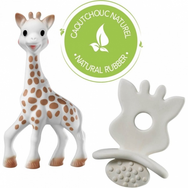 Coffret so'pure sophie la girafe + chewing rubber Vulli