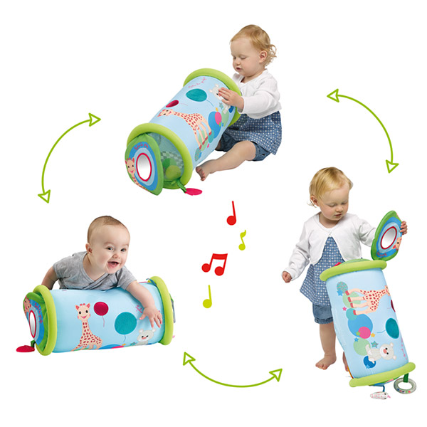 Jouet d'éveil bébé rollin' sophie la girafe Vulli