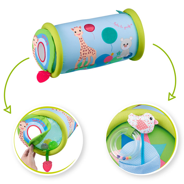 Jouet d'éveil bébé rollin' sophie la girafe Vulli