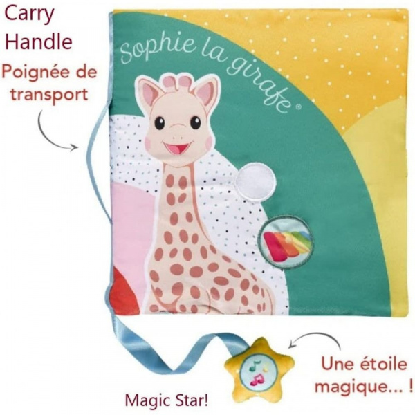 Livre d'évéil touch & play book sophie la girafe Vulli