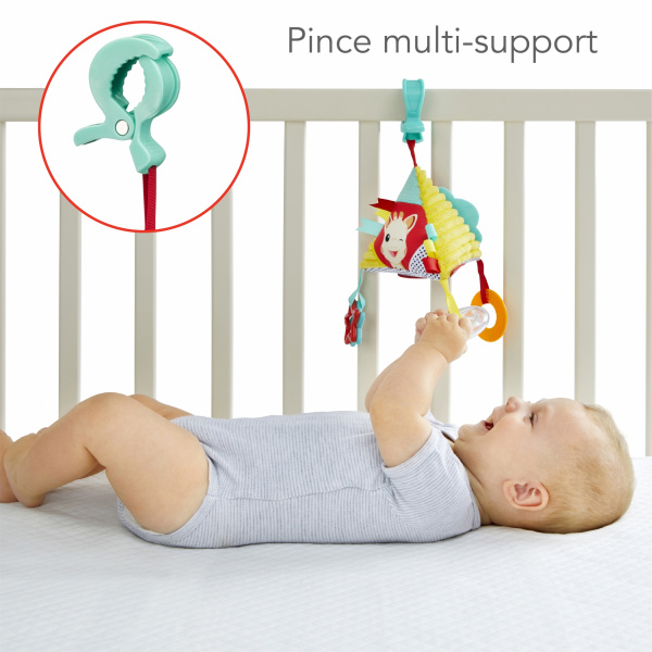 Jouet d'éveil tri'activities sophie la girafe Vulli