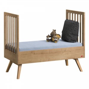 Chambre bébé duo lit 70x140 + commode bois nautis Vox