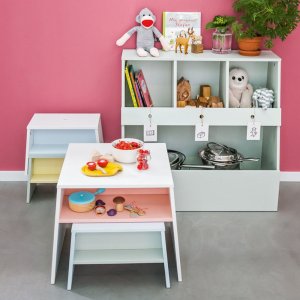 Meuble de rangement pour jouets blanc tuli Vox