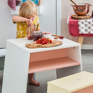 Table blanc et bleu tuli Vox