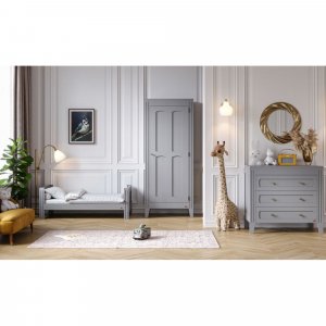 Lit 70x140 gris clair milenne Vox