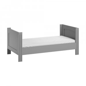 Chambre bébé duo lit 70x140 + commode gris clair milenne Vox