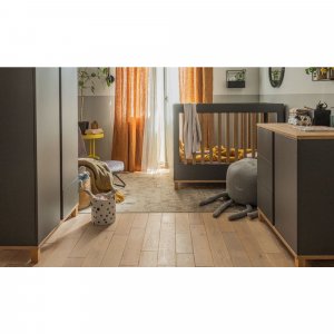 Commode graphite et bois à tiroirs altitude Vox