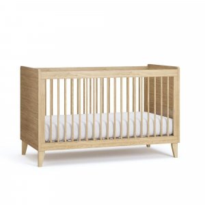 Lit bébé évolutif 70 x 140 cm chêne muve Vox