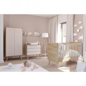 Commode vintage fresh chêne - sable beige Vox