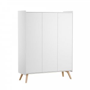 Armoire 3 portes vintage blanc Vox