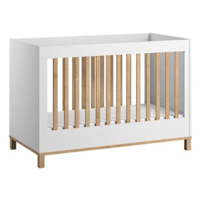 Chambre bébé duo lit 70x140 + commode blanc altitude