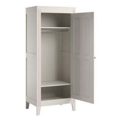 Armoire 1 porte blanche milenne