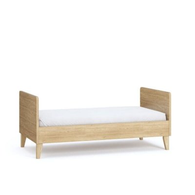 Lit bébé évolutif 70 x 140 cm chêne muve
