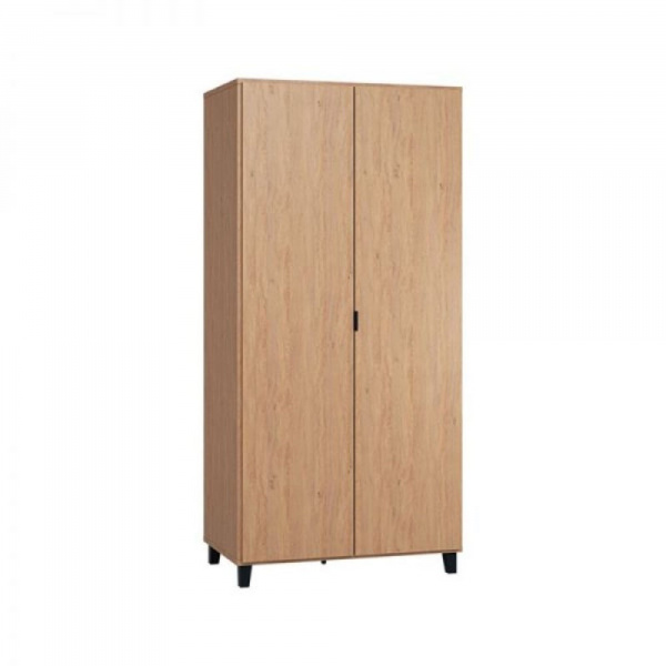 Chambre bébé trio lit 70x140 + commode + armoire bois simple Vox