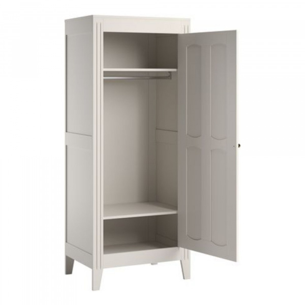 Chambre bébé trio lit 70x140 + commode + armoire blanc milenne Vox