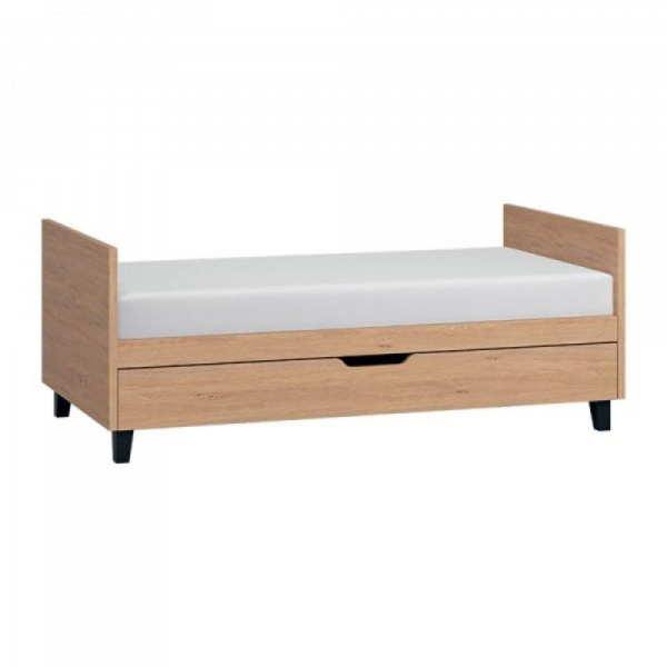 Chambre bébé duo lit 70x140 + commode bois simple Vox