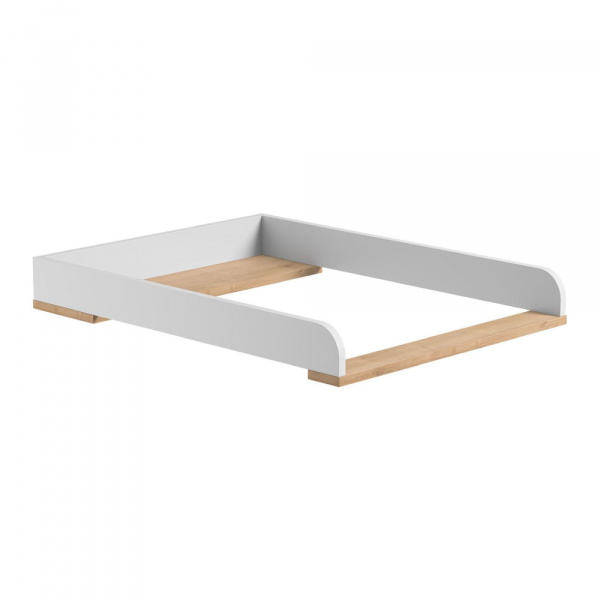 Plan à langer blanc et bois altitude Vox