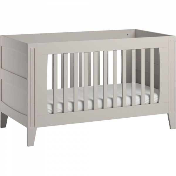 Chambre duo lit 70x140 + commode sable beige - collection milenne Vox