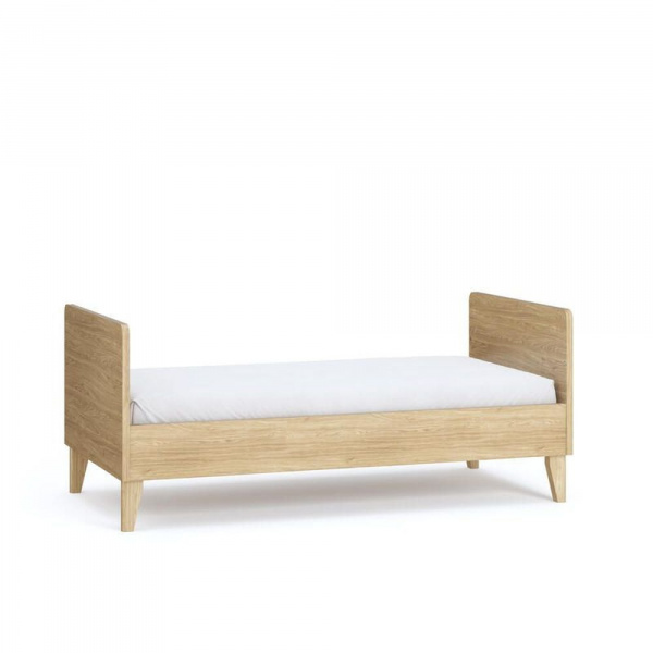 Chambre trio muve chêne lit 70x140 cm + commode + armoire 2 portes Vox