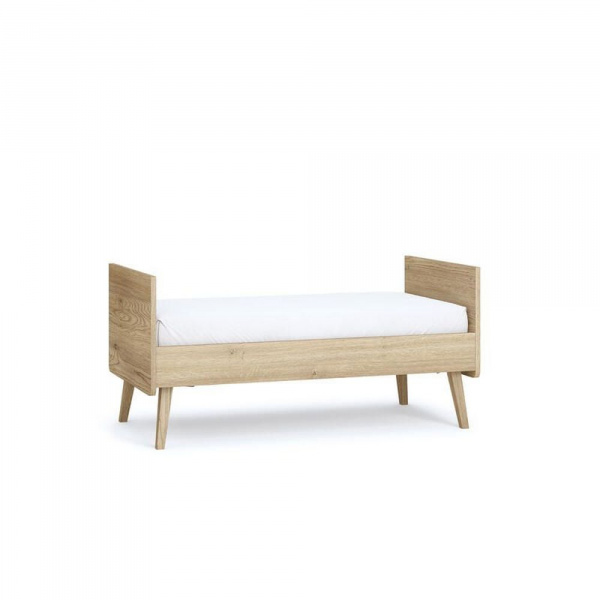 Lit bébé évolutif 70 x 140 cm vintage fresh chêne/sable beige Vox