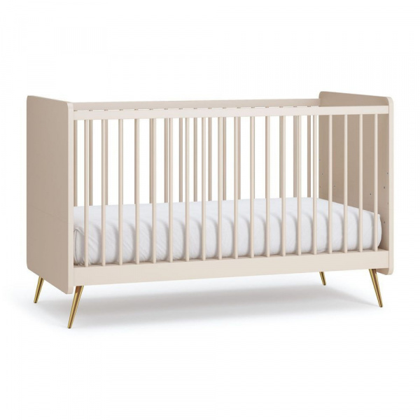 Chambre duo beige lit 70x140 + commode - collection lunea Vox