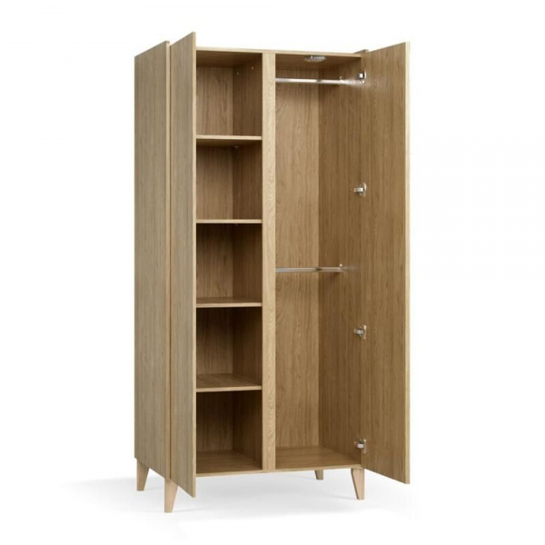 Armoire 2 portes chêne muve Vox