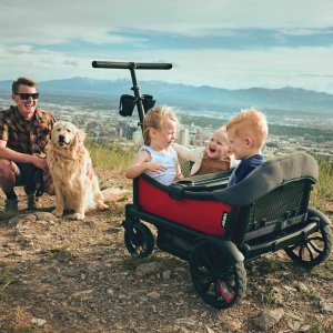 Chariot de transport 4 enfants cruiser xl Veer