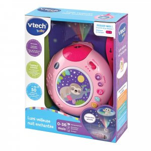 Veilleuse lumi nuit enchantée rose Vtech