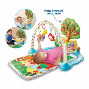 Tapis d'éveil jardin enchanté des p'tits copains Vtech